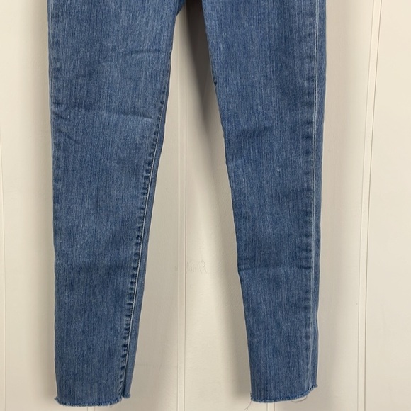 Joe's Jeans Mid Rise Skinny Jean Women's 27 Frayed Ankle Cropped Cotton Stretch - Picture 5 of 14